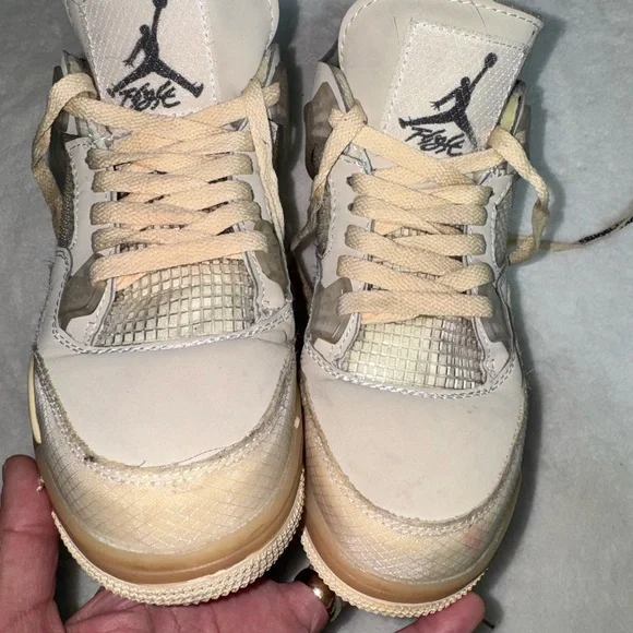 Jordan shoes Jordan 4 Retro Neutral Beige Retro Sneakers - Picture 8 of 17